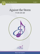 Against the Storm Concert Band sheet music cover